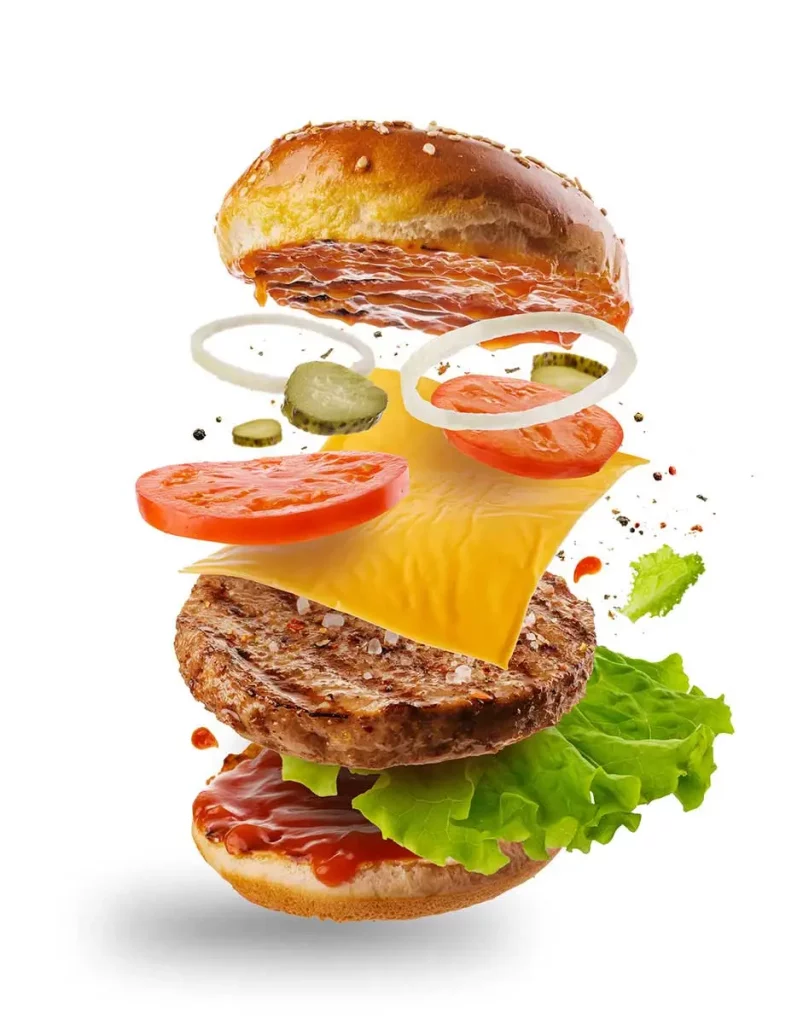 fast food hamburguesa